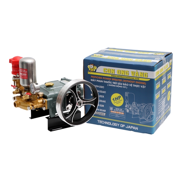 h003-0125-1727768886840 Đầu phun áp lực chất lỏng Con Ong Vàng COV22R 1.0HP Xanh rêu