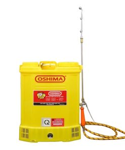 Máy phun thuốc trừ sâu, côn trùng điện Oshima OS20-SP Vàng Bình ắc qui 12V12Ah
