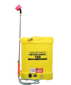 Máy phun thuốc trừ sâu, côn trùng điện Mitsukaisho 16D-ắc qui Vàng
