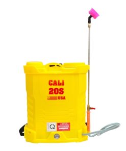 Máy phun thuốc trừ sâu, côn trùng điện Cali 20S Vàng Bình ắc qui 12V8Ah