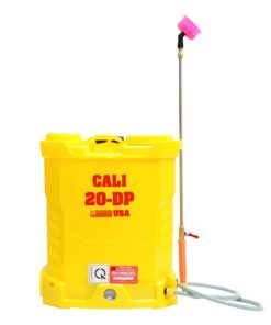 Máy phun thuốc trừ sâu, côn trùng điện Cali 20-DP Vàng Bình ắc qui 12V12Ah