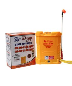 Máy phun thuốc trừ sâu, côn trùng điện Dragon 20-DA- ắc quy Vàng Bình ắc qui 12V8Ah