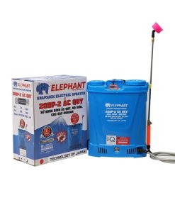Máy phun thuốc trừ sâu, côn trùng điện ELEPHANT 20DP- ắc quy Xanh Bình ắc quy 12V12Ah