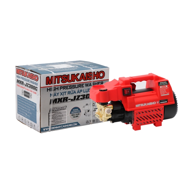 h026-0026-1730105294071 Máy xịt rửa Mitsukaisho MXR-JZ300C 2.8kW Đỏ Điện 1 pha