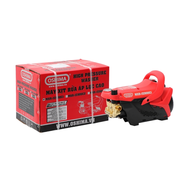 h026-0030-1729926363045 Máy xịt rửa Oshima MXR-JZ900C1 2.5kW Đỏ Điện 1 pha