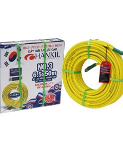 Ống nhựa PVC Hankil No.3 6.5mm x 50m Vàng
