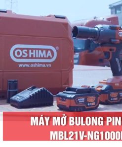 Mở bu lông pin lithium Oshima MBL21V-NG1000N-D3